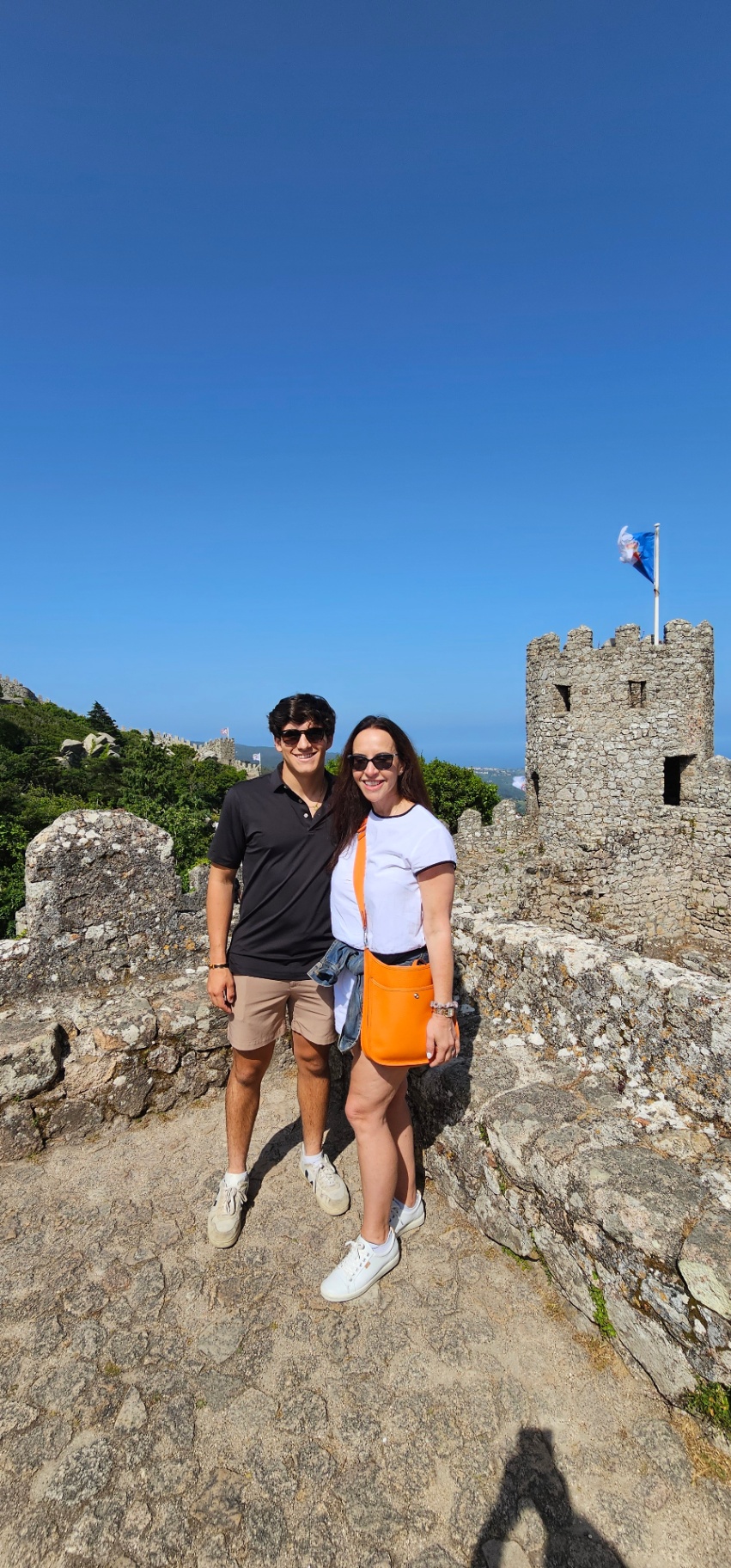 The ramparts of the Moorish Castle in Sintra